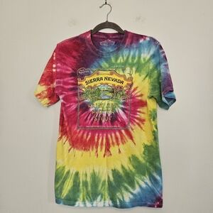 SIERRA NEVADA Tie Dye Tee Pale Ale Porter Stout Adult S Colorful Summer‎ Cotton